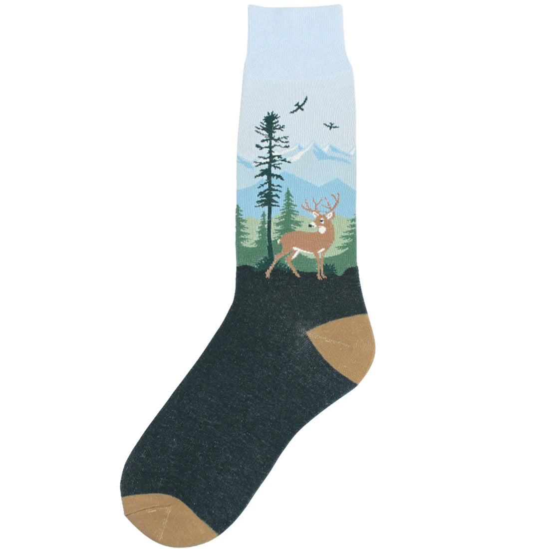 White Tail Deer Crew Socks | Men's