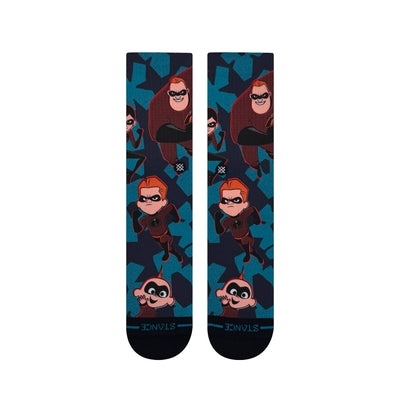 The Incredibles: Metroville Crew Socks | Men's