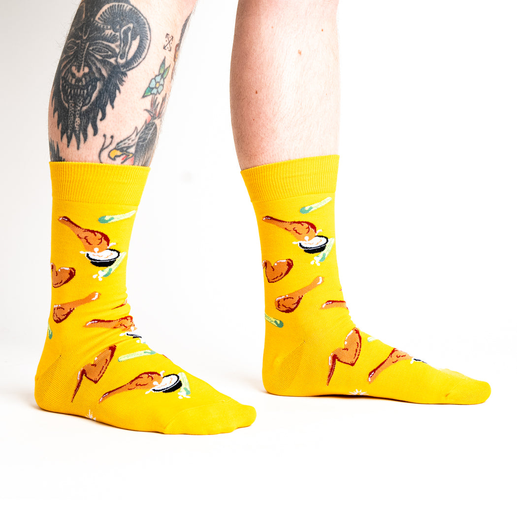 Spread Your Wings and Fry Crew Socks | Men's