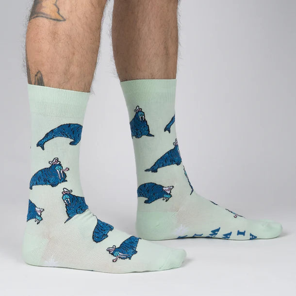 And I Will Walrus Love You Crew Socks | Men's