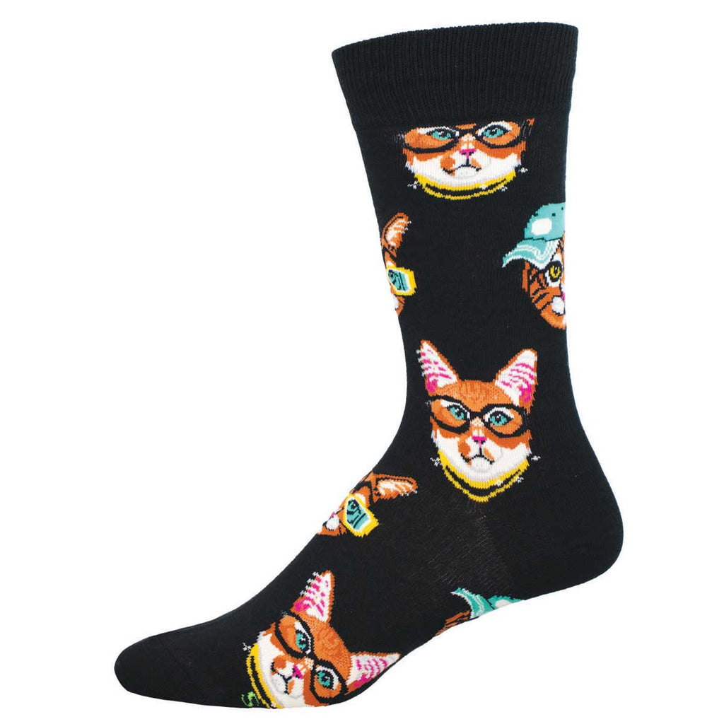 One Cool Cat Crew Socks | Men's