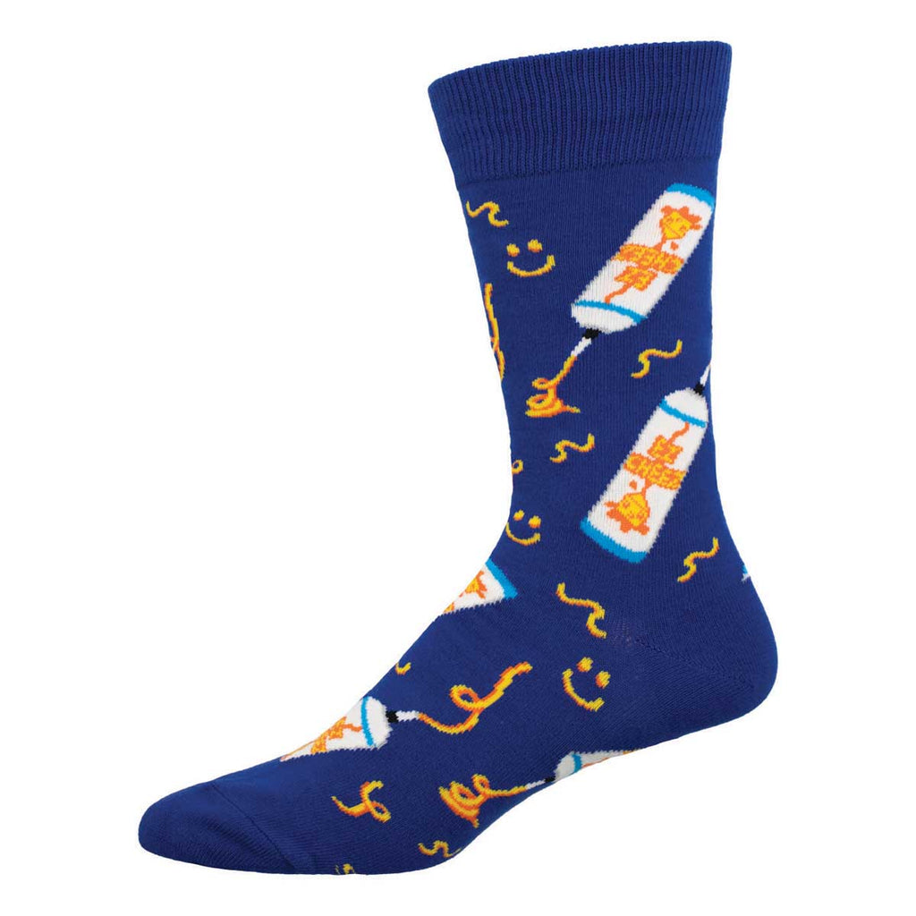 Squeeze Da Cheese Crew Socks | Men's