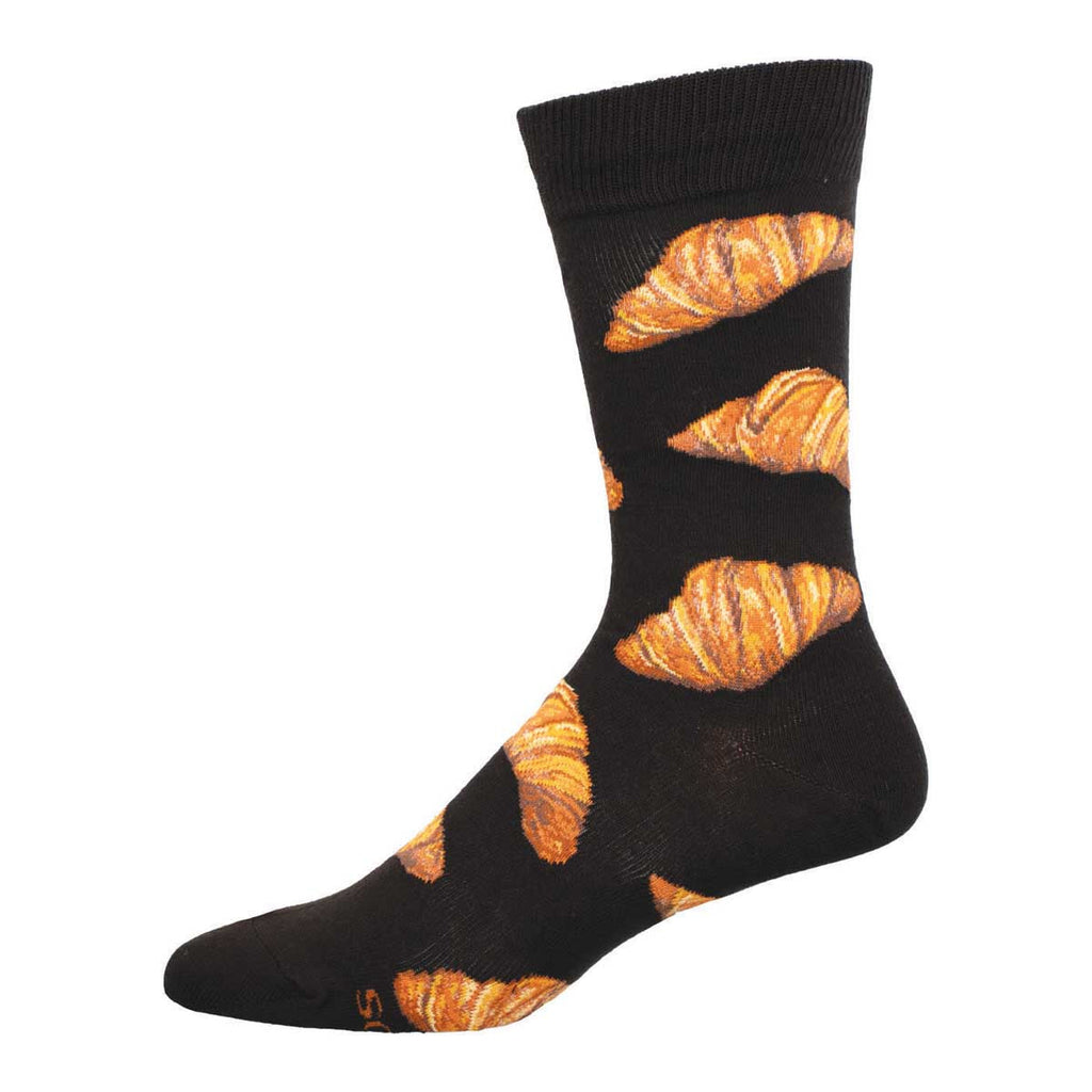 Flaky Croissant Crew Socks | Men's