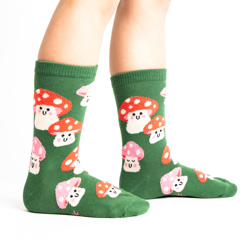 Mellow Mushrooms Junior Crew Socks 3-Pack | Kids'