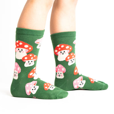 Mellow Mushrooms Youth Crew Socks 3-Pack | Kids'