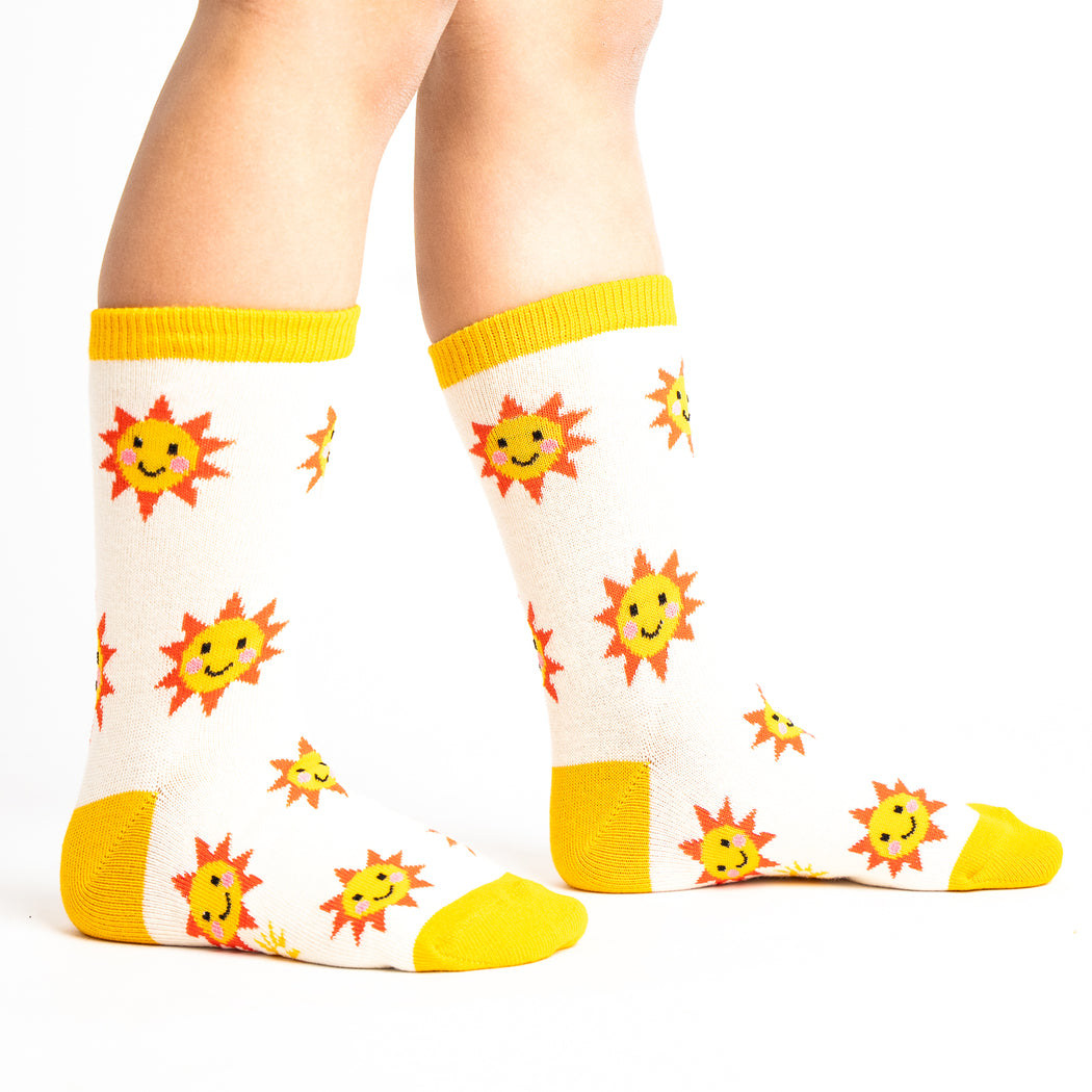 Mellow Mushrooms Junior Crew Socks 3-Pack | Kids'