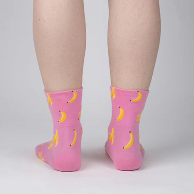 This Is Bananas Turn-Cuff Crew Socks | Women's