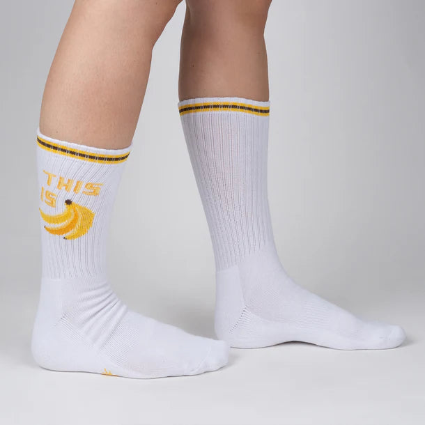 This Is Bananas Athletic Crew Socks | Men's