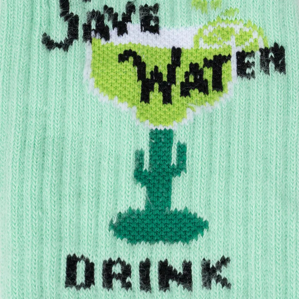 Save Water, Drink Tequila Athletic Crew Socks | Men's