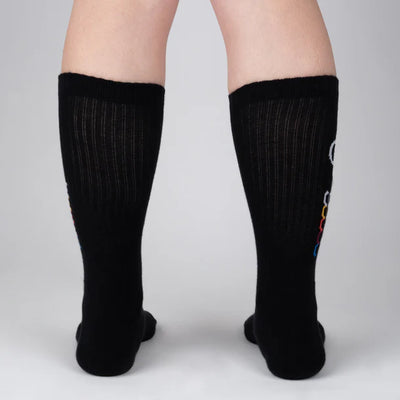 Hello Darkness My Old Friend Athletic Crew Socks | Men's