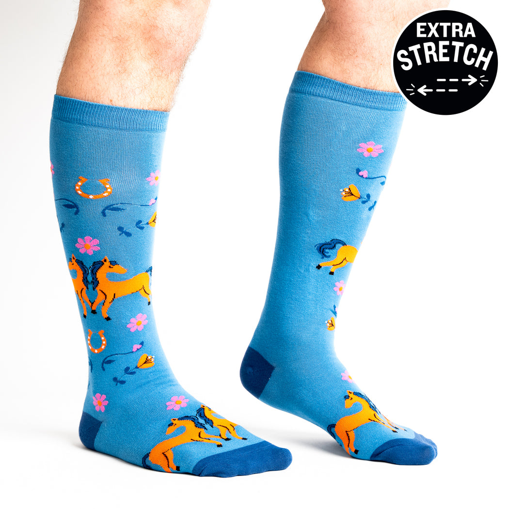 STRETCH-IT Hay There Knee High Socks | Women's