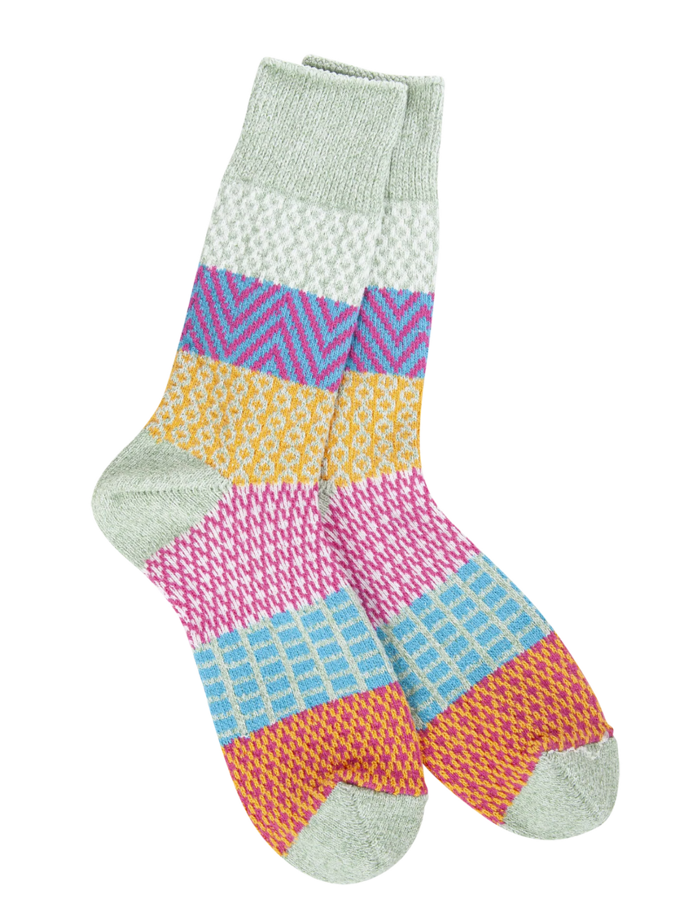 Sage Gallery Crew Socks | Women's