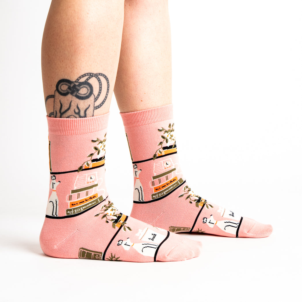 A Novel Idea Crew Socks | Women's