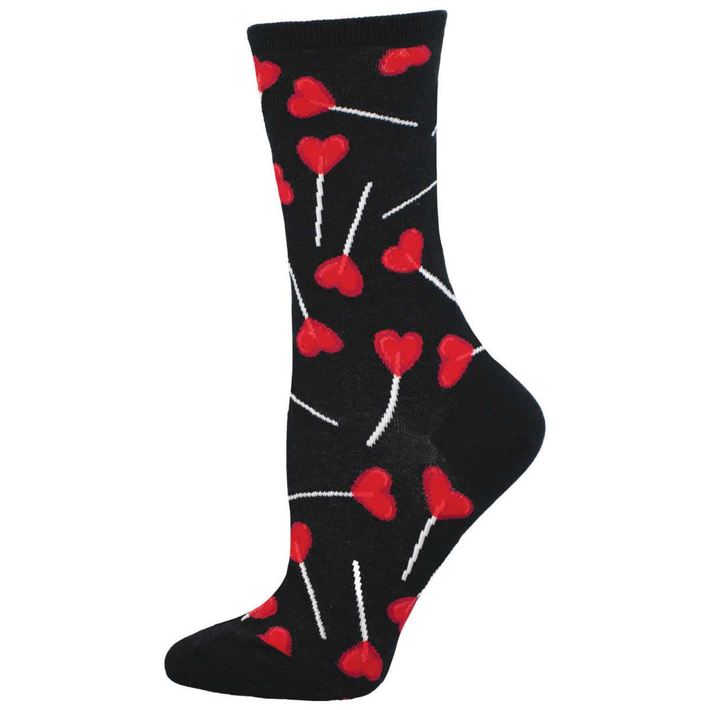 I Heart Lollipops Crew Socks | Women's