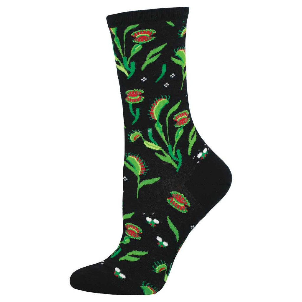 Venus Fly Trap Crew Socks | Women's