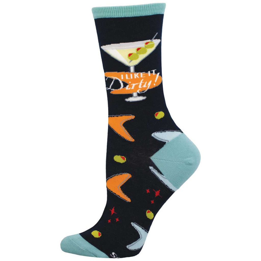 I Like It Dirty Crew Socks | Women's