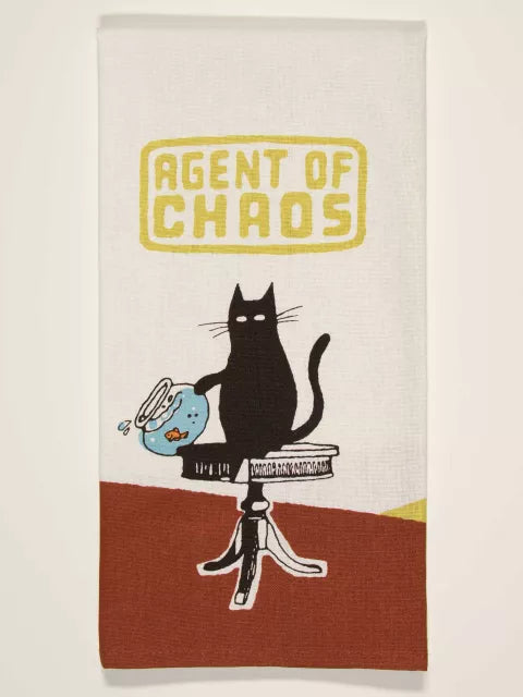 Agent of Chaos Dish Towel - Knock Your Socks Off