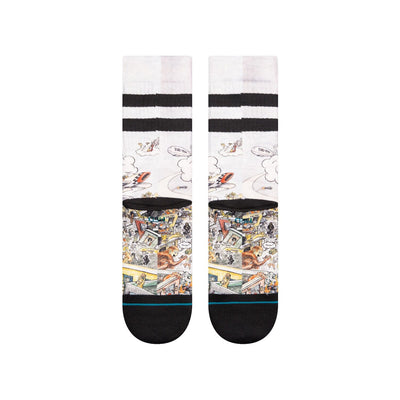 Basket Case Crew Socks | Men's - Knock Your Socks Off