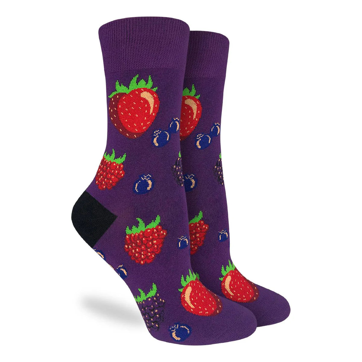 Berries Crew Socks | Women's - Knock Your Socks Off