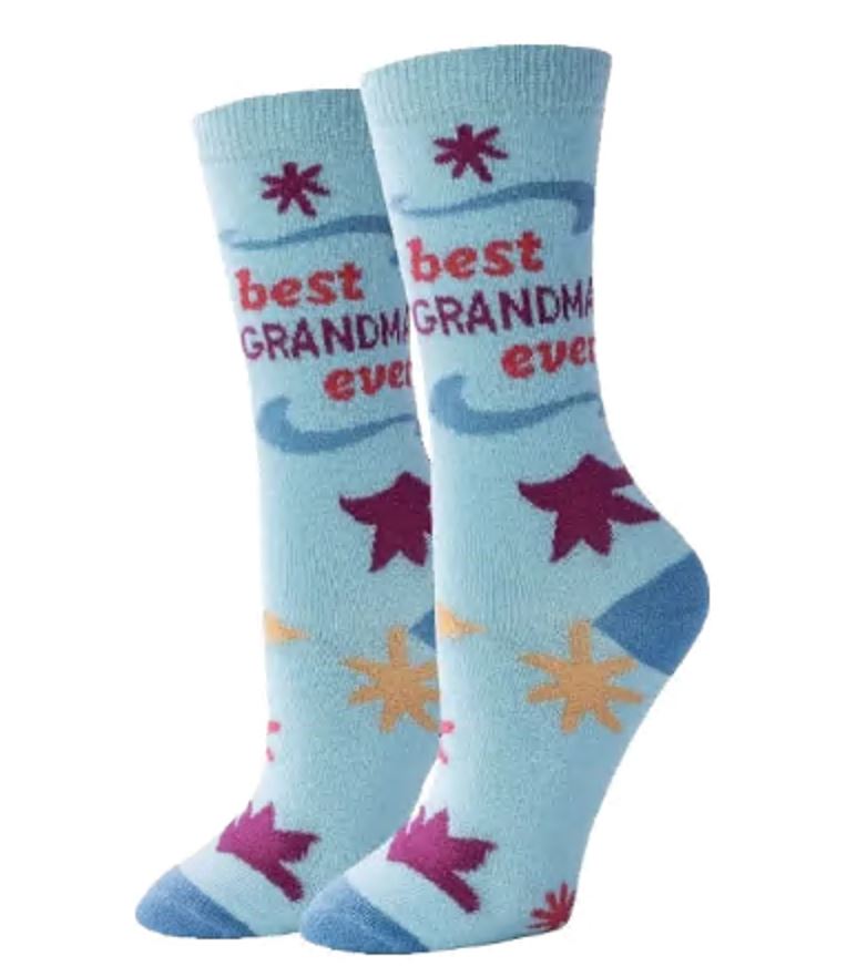 Best Grandma Ever Crew Socks | Women's - Knock Your Socks Off