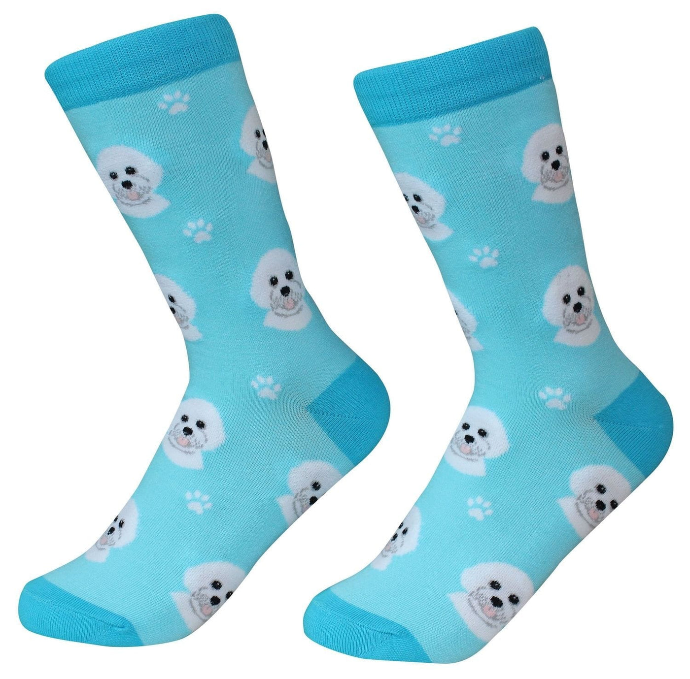 Bichon Crew Socks | Unisex - Knock Your Socks Off