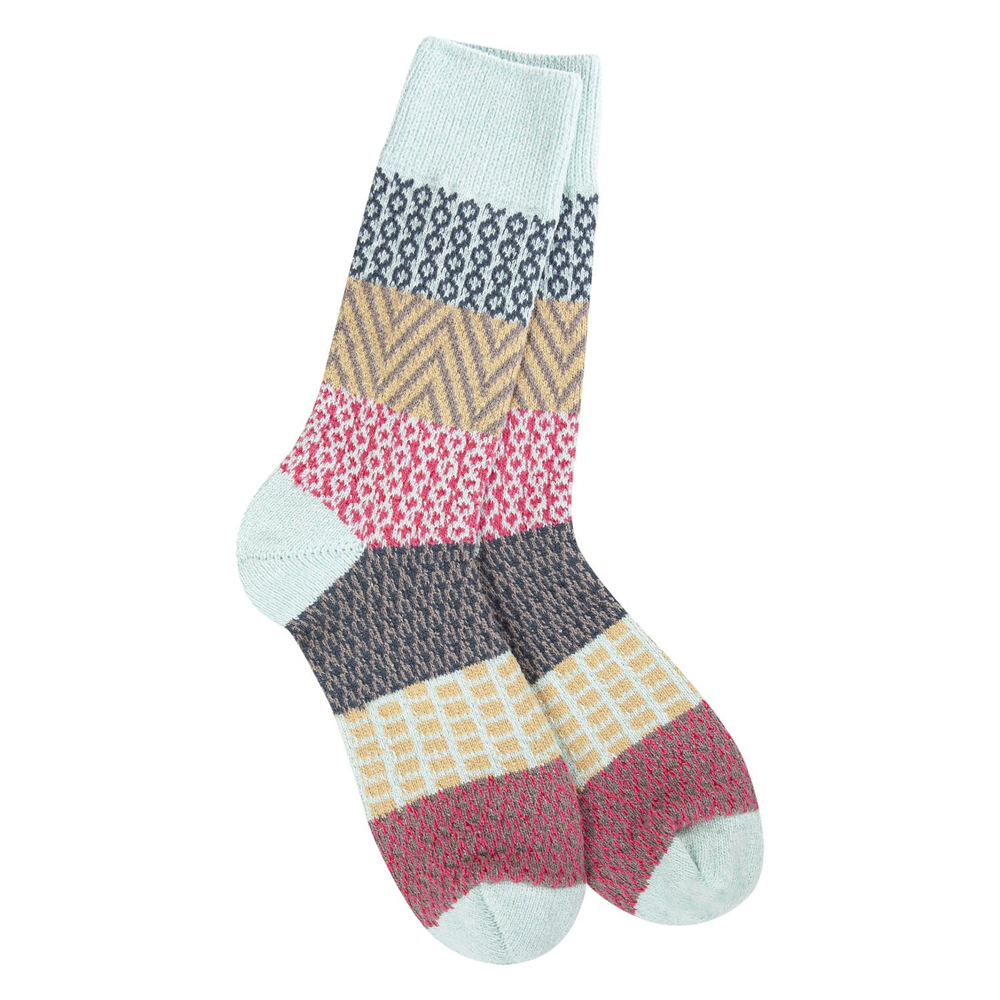 Boho Gallery Crew Socks | Women's - Knock Your Socks Off