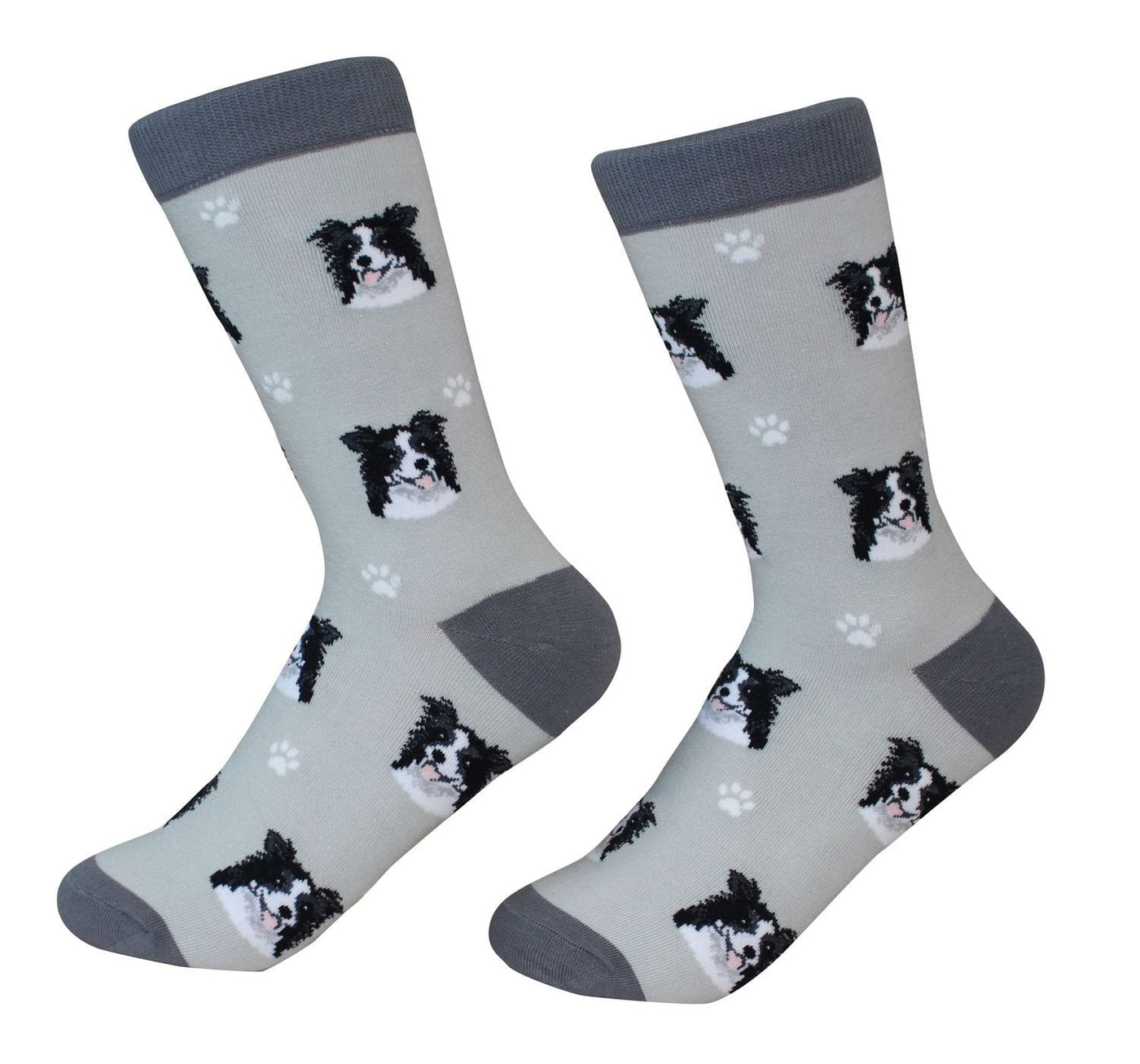 Border Collie Crew Socks | Unisex - Knock Your Socks Off