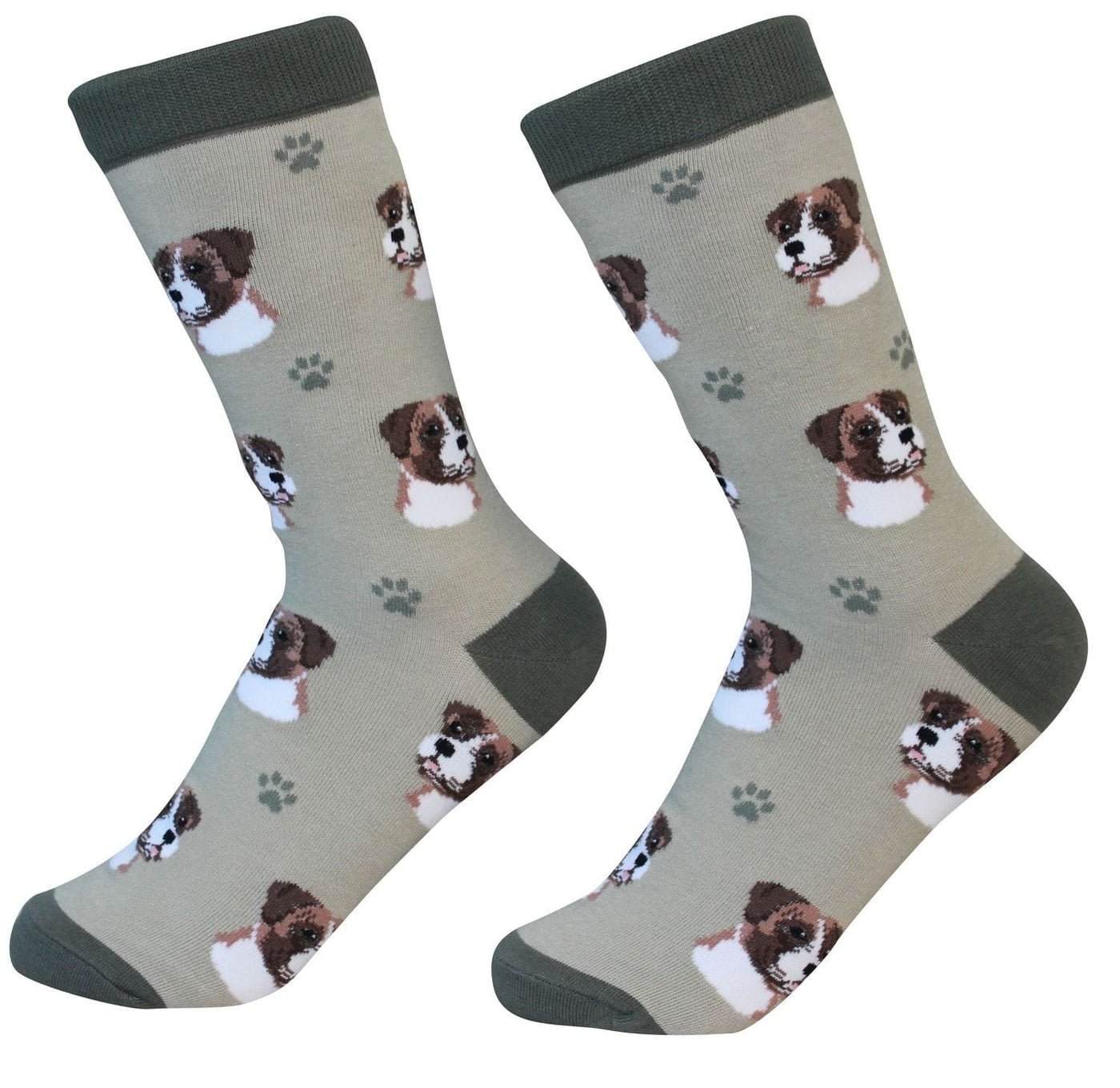 Boxer Crew Socks | Unisex - Knock Your Socks Off