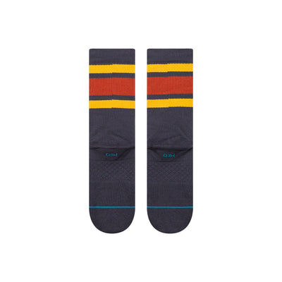 Boyd St Gold Crew Socks | Men's - Knock Your Socks Off