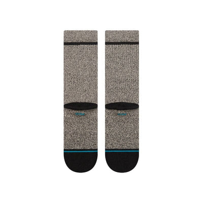 Butter Blend™ Richard Black Crew Socks | Men's - Knock Your Socks Off