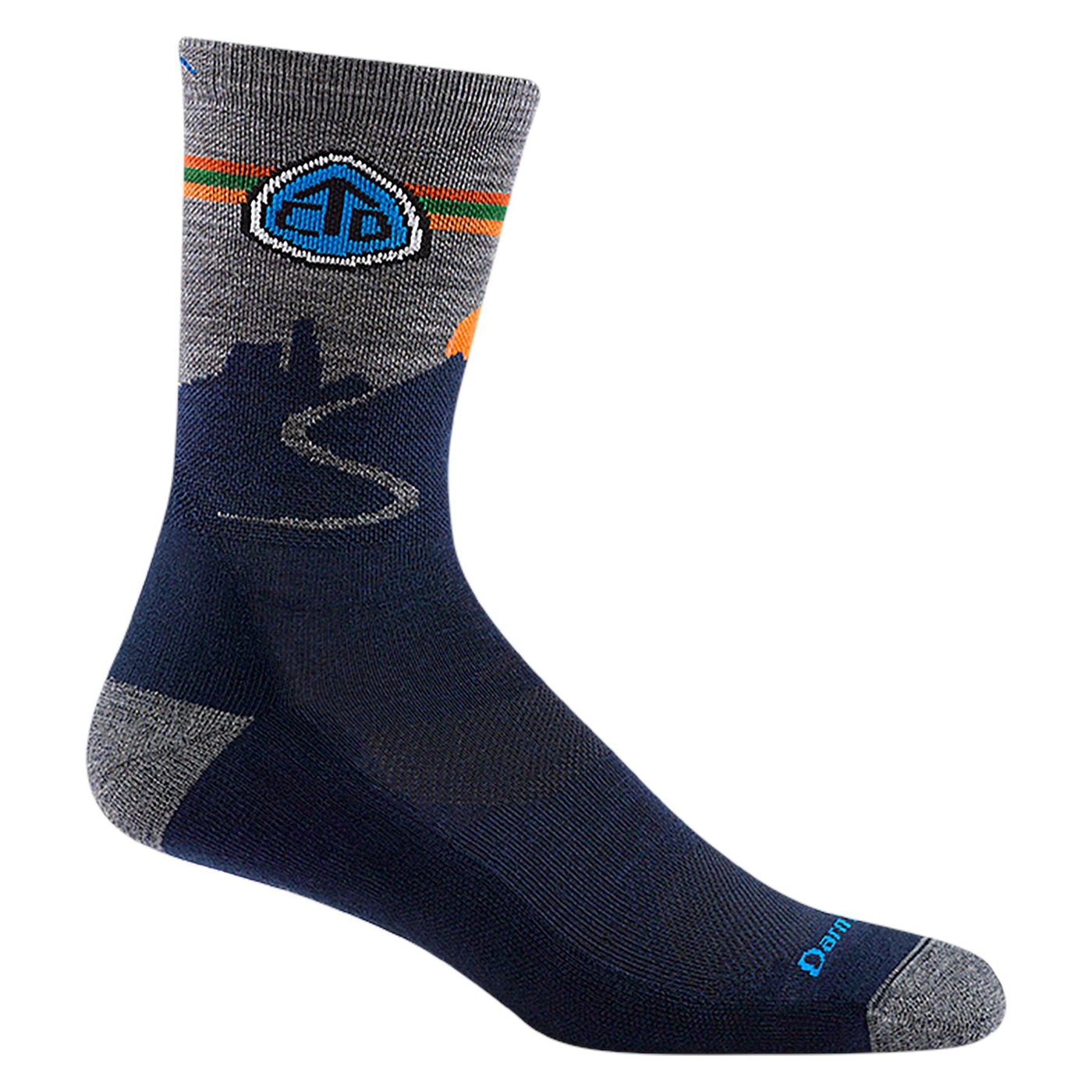 CDT Micro Crew Lightweight With Cushion Eclipse | Men's - Knock Your Socks Off