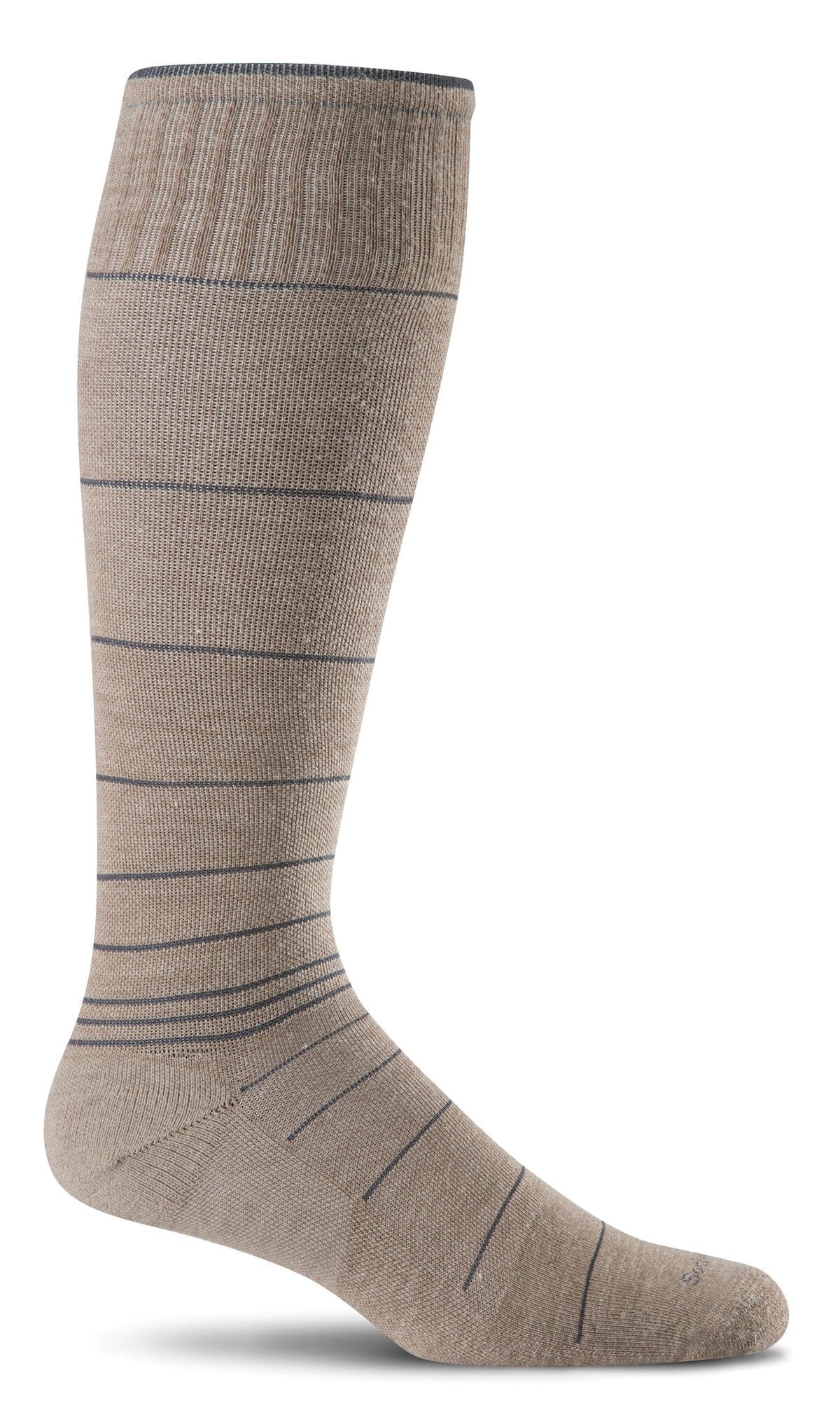 Circulator Khaki (Moderate Graduated Compression) | Men's - Knock Your Socks Off