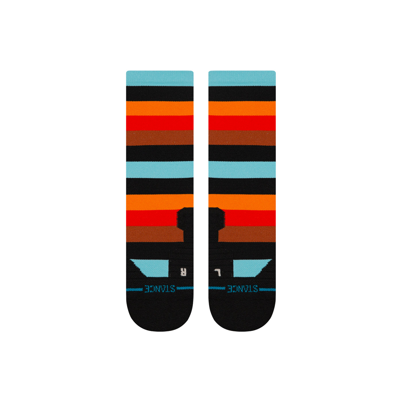 Electric Avenue Multi Mid Performance Crew Socks | Women's