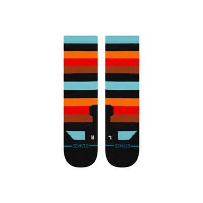 Electric Avenue Multi Mid Performance Crew Socks | Women's