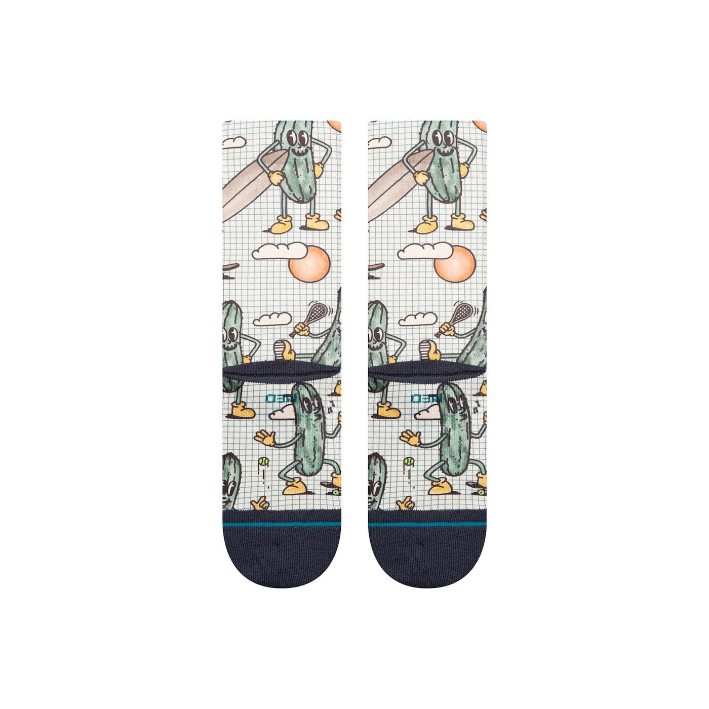 Feeling Pickled Crew Socks | Men's - Knock Your Socks Off