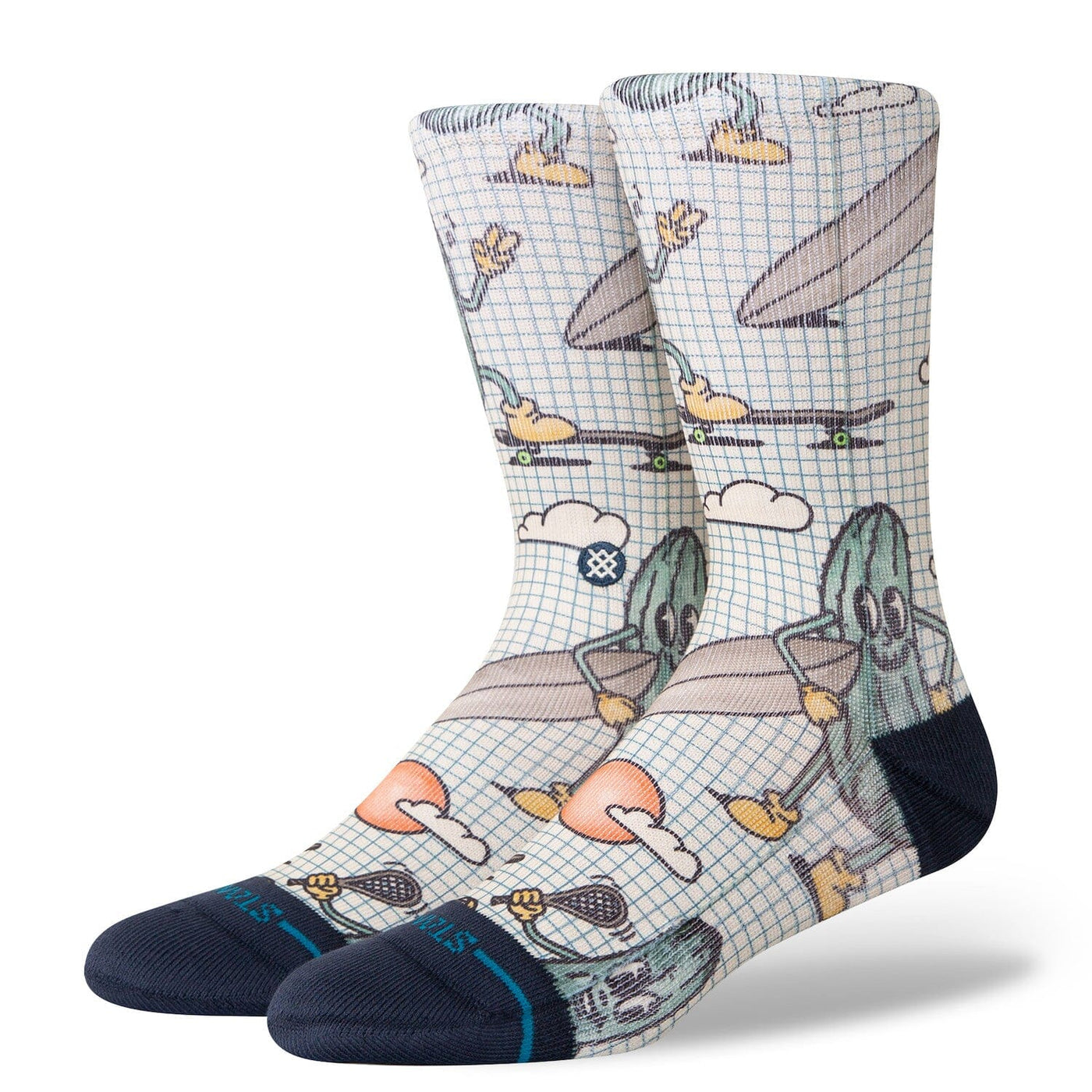 Feeling Pickled Crew Socks | Men's - Knock Your Socks Off