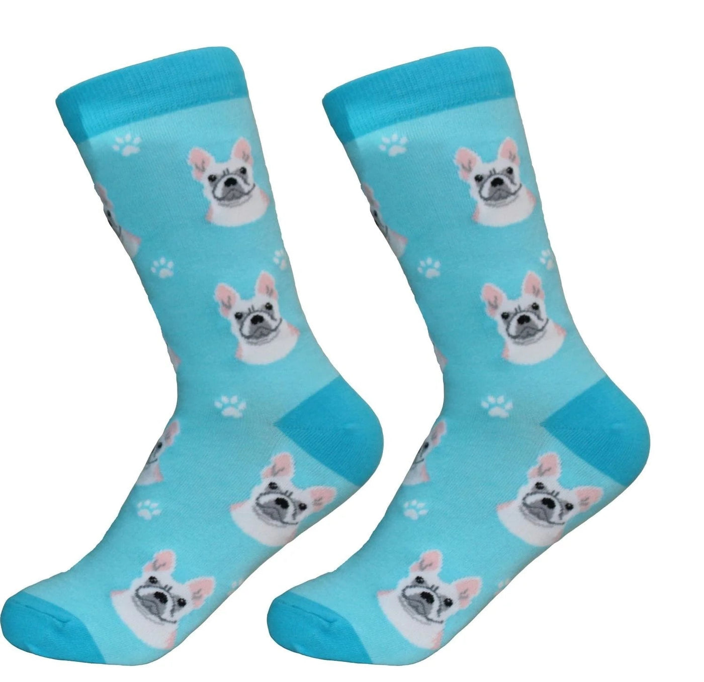 French Bulldog Crew Socks | Unisex - Knock Your Socks Off