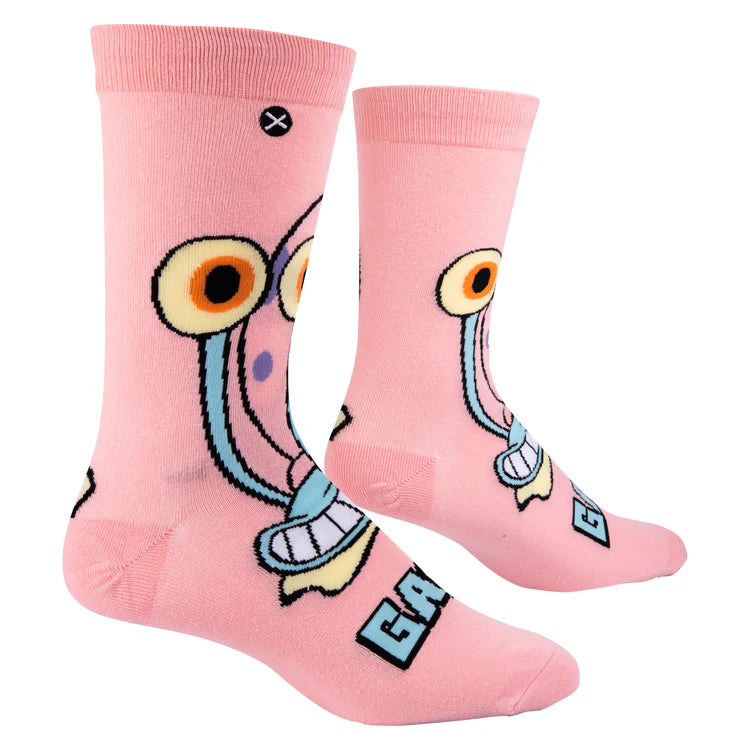 Gary The Snail Crew Socks | Men's - Knock Your Socks Off