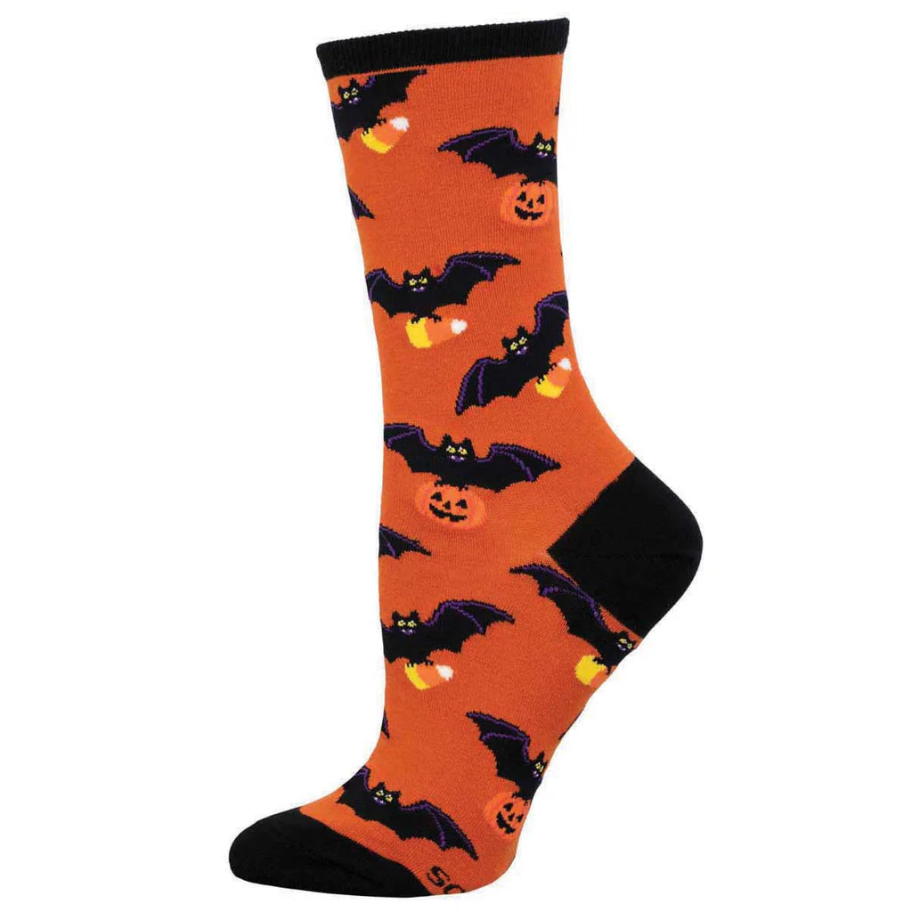 Going Batty for Candy Crew Socks | Women's - Knock Your Socks Off