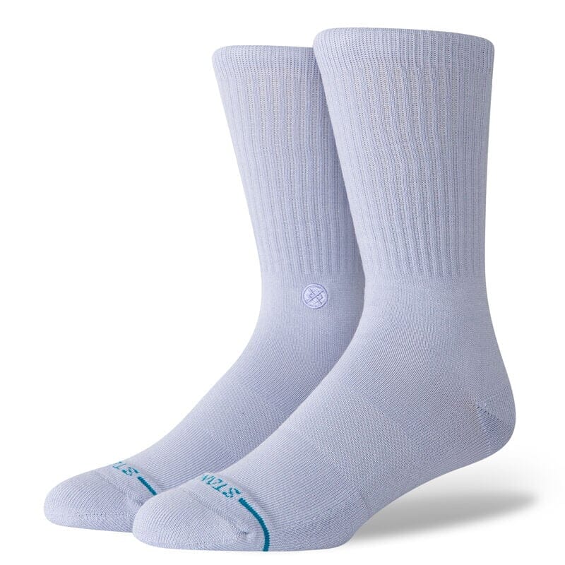 Icon Lilac Ice Crew Socks | Women's - Knock Your Socks Off