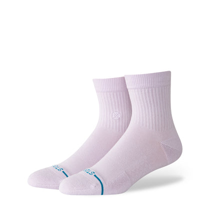 Icon Quarter Orchid Ankle Socks | Women's