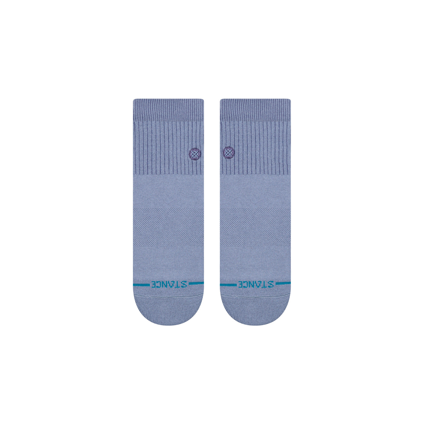 Icon Pop Quarter Stoneblue Ankle Socks | Women's