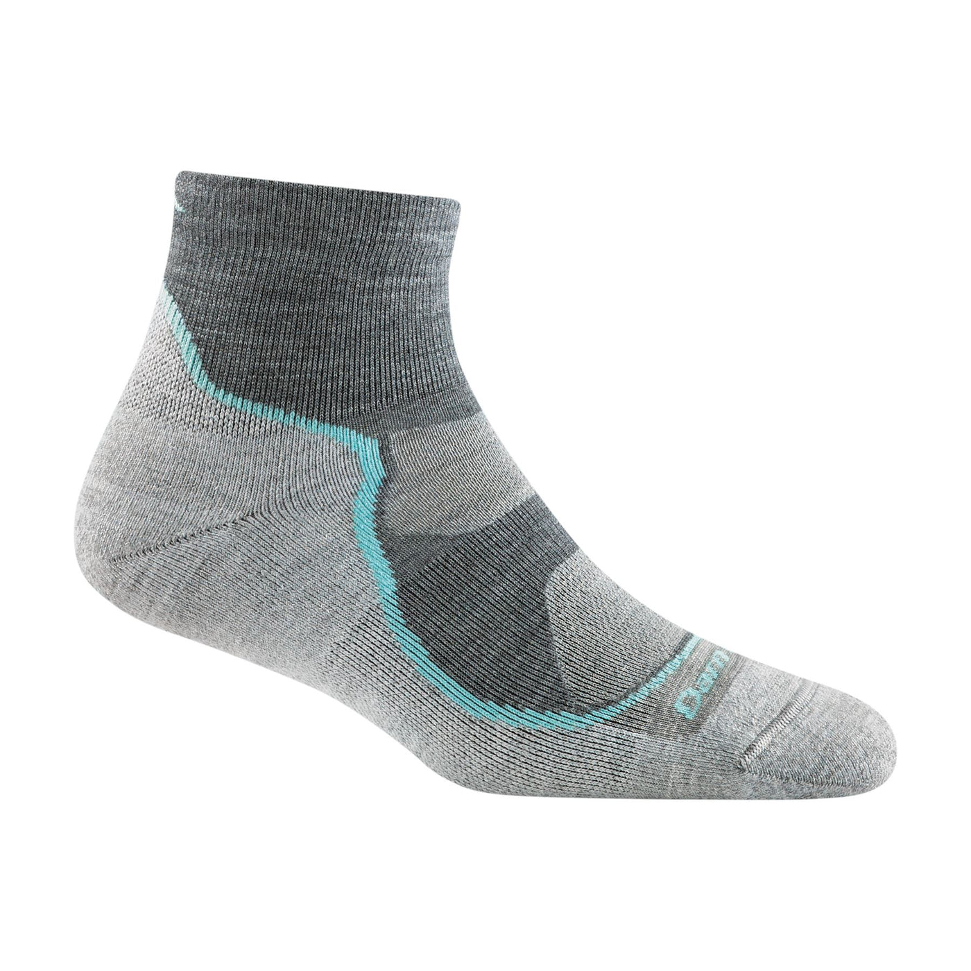 Light Hiker 1/4 Lightweight With Cushion Slate | Women's - Knock Your Socks Off