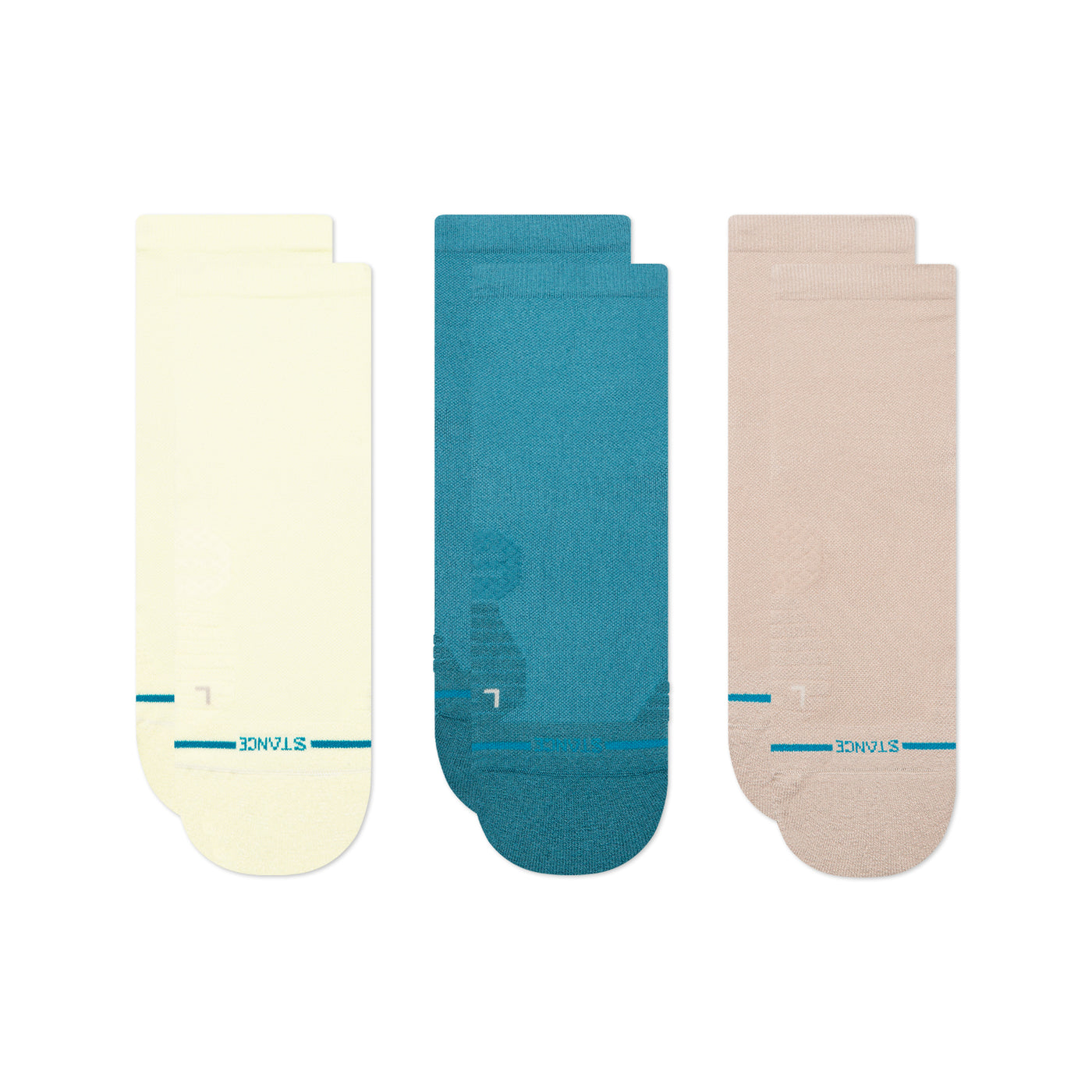 Light Performance Butter 3-Pack Quarter Ankle Socks | Women's