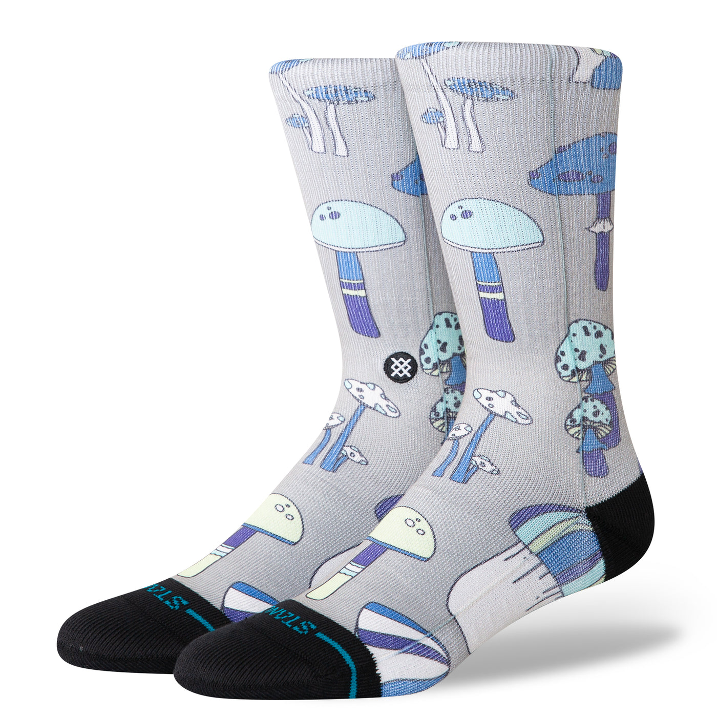 Microbial Stringgrey Crew Socks | Men's