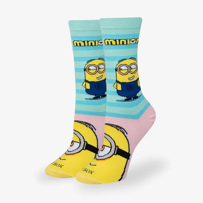 Minions Moods Crew Socks | Women's