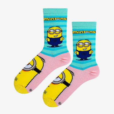 Minions Moods Crew Socks | Women's