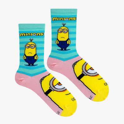 Minions Moods Crew Socks | Women's