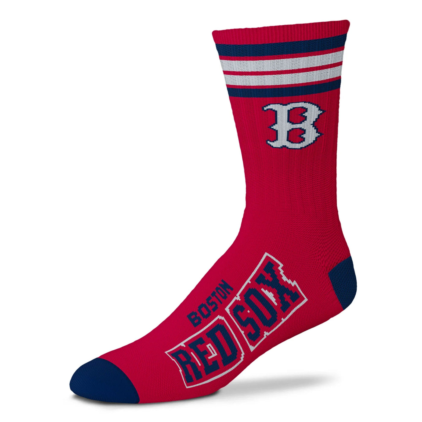 MLB: Boston Red Sox Crew Socks | Men's - Knock Your Socks Off