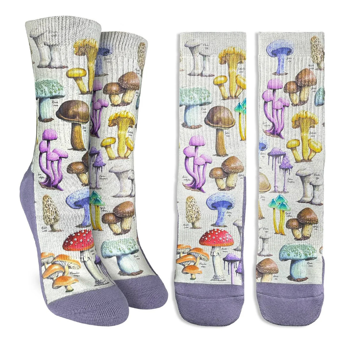 Morphology of Mushrooms Crew Socks | Women's - Knock Your Socks Off